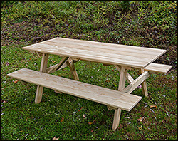 Beer, Butt, and Burger Picnic Table