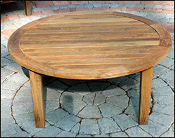 Teak Round Coffee Table