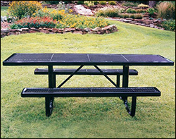 Portable Regal Wheelchair Accessible Metal Picnic Table