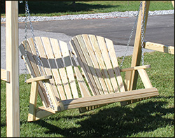 4' Treated Pine Adirondack Swing