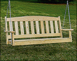 Treated Pine English Garden Swing