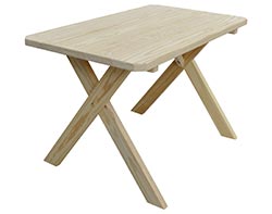 Treated Pine Cross Legged Picnic Table (Table Only)