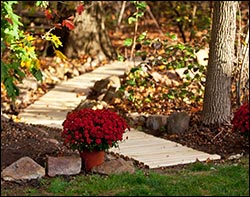 2' Wide Treated Pine Roll-Up Walkway