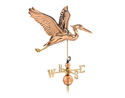 Blue Heron Weathervane