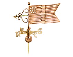 Flag Weathervane