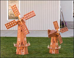 Eastern Red Cedar Windmill