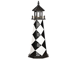 Wooden Cape Lookout Lighthouse Replica 