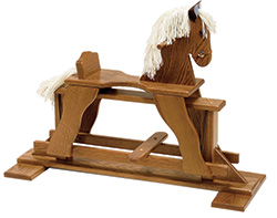 Wooden Glider Horse