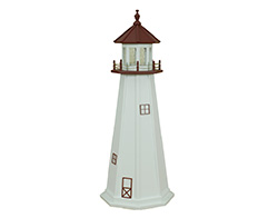 Wooden Marblehead Lighthouse Replica