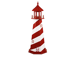 Wooden White Shoal Lighthouse Replica