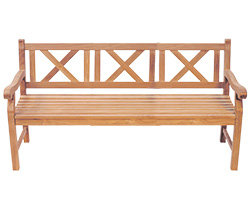 60" Teak Skipper Bench