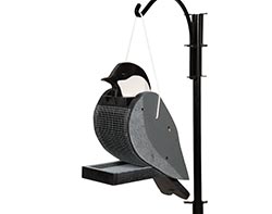 Treated Pine Chickadee Birdfeeder