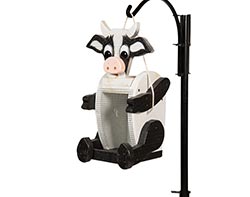 Treated Pine Cow Birdfeeder
