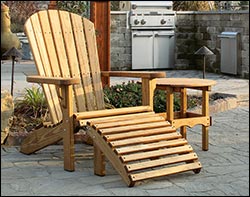 Treated Pine 3 Pc. Adirondack Set