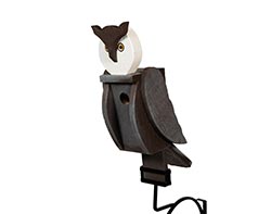 Treated Pine Owl Birdhouse
