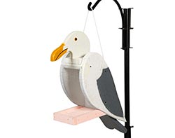 Treated Pine Seagull Birdfeeder