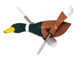 Mallard Duck Whirly Bird Spinner