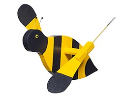 Bumble Bee Whirly Bird Spinner