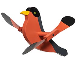 Robin Whirly Bird Spinner