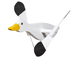 Snow Goose Whirly Bird Spinner