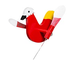 Red Rooster Whirly Bird Spinner