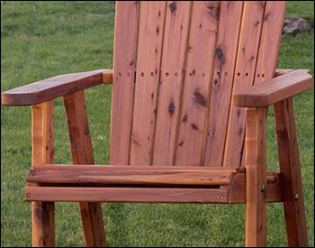 Eastern Red Cedar Adirondack Chair