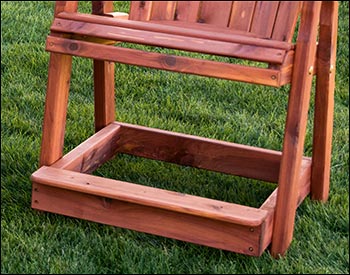 Eastern Red Cedar Balcony Chair