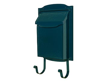 Aluminum Asbury Vertical Wall Mount Mailbox