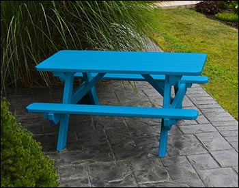 Yellow Pine Kids Picnic Table