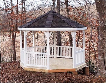 Vinyl Garden Gazebo