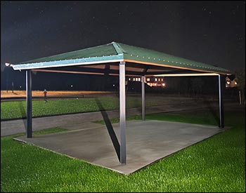 Steel Frame Single Roof Summerset (Rectangle) Pavilions