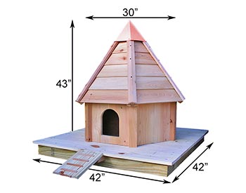 Cypress Duck House