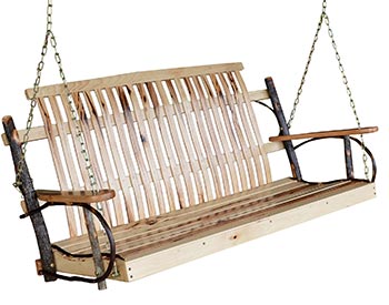 Hickory Porch Swing