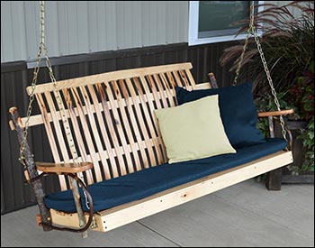 Hickory Porch Swing