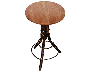 Hickory Accent Table