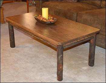 Hickory Solid Wood Coffee Table