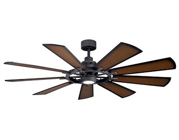 65" Aristocrat LED Outdoor Ceiling Fan