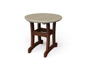 Poly Lumber Round Dining Table