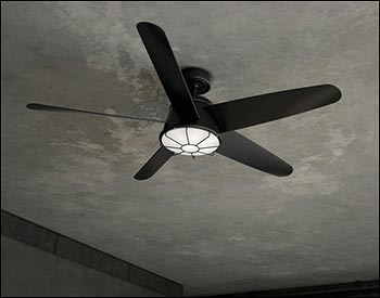 54" Zephyr Outdoor LED Ceiling Fan