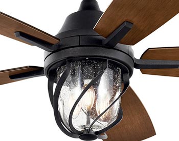 52" Bluster Outdoor LED Ceiling Fan