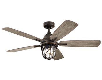 52" Bluster Outdoor LED Ceiling Fan