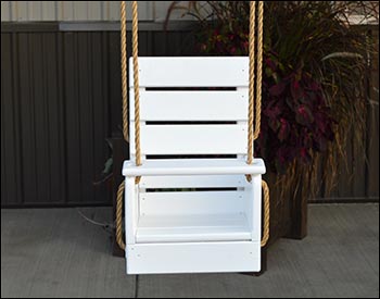 Southern Yellow Pine Classic Baby Swing
