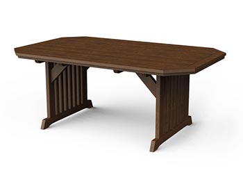 Poly Lumber English Garden Dining Table