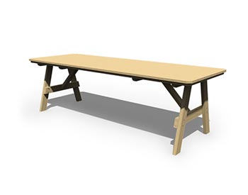 Treated Pine Picnic Table (Table Only)