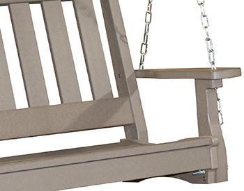 Poly Lumber English Garden Swing