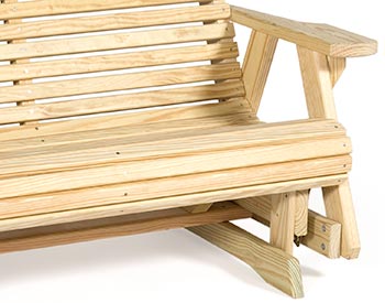 Treated Pine Rollback Glider