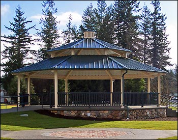 All Steel Double Roof Santa Fe (Octagon) Pavilions