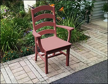 Poly Lumber Ladderback Dining Chair