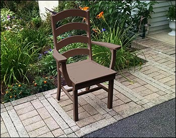 Poly Lumber Ladderback Rectangular 7 Pc. Dining Set