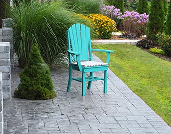 Poly Lumber Adirondack Dining Chair